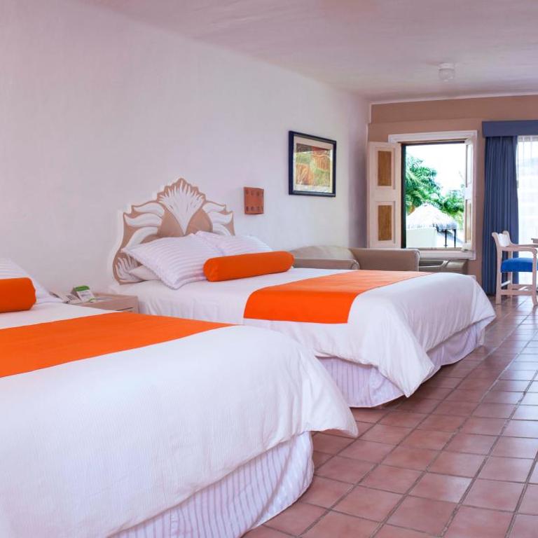 Flamingo Vallarta Hotel & Marina - Habitación Doble con vistas - 2 camas - 1