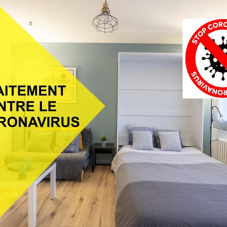 Cosy Studio 110 - Chambéry centre - Stationnement - Gare - Studio - 1