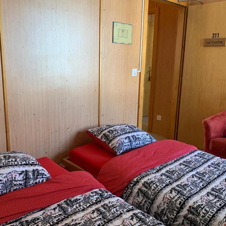 Maison de Montagne de Bretaye accès par le train arrêt Bouquetin - Chambre Double Standard - 5