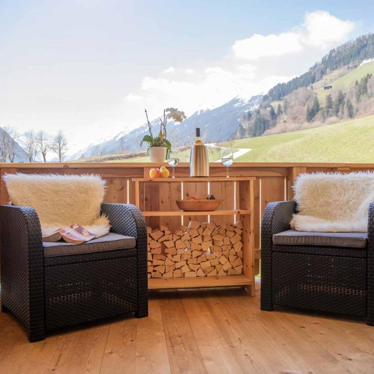 Haus Alpenprinzessin Stubai Luxury 3-Bedroom Apartments in a Prime Location - Apartment mit Blick auf die Berge - 14
