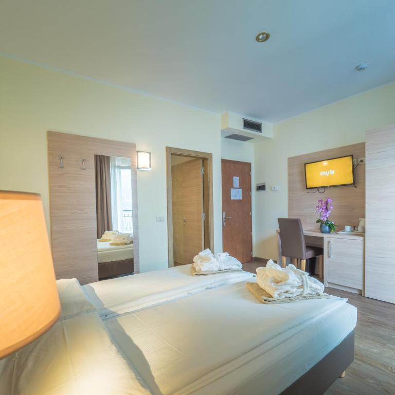 Hotel Capo Reamol - Camera Doppia con Letti Singoli con Terrazza e Vista Lago - 4