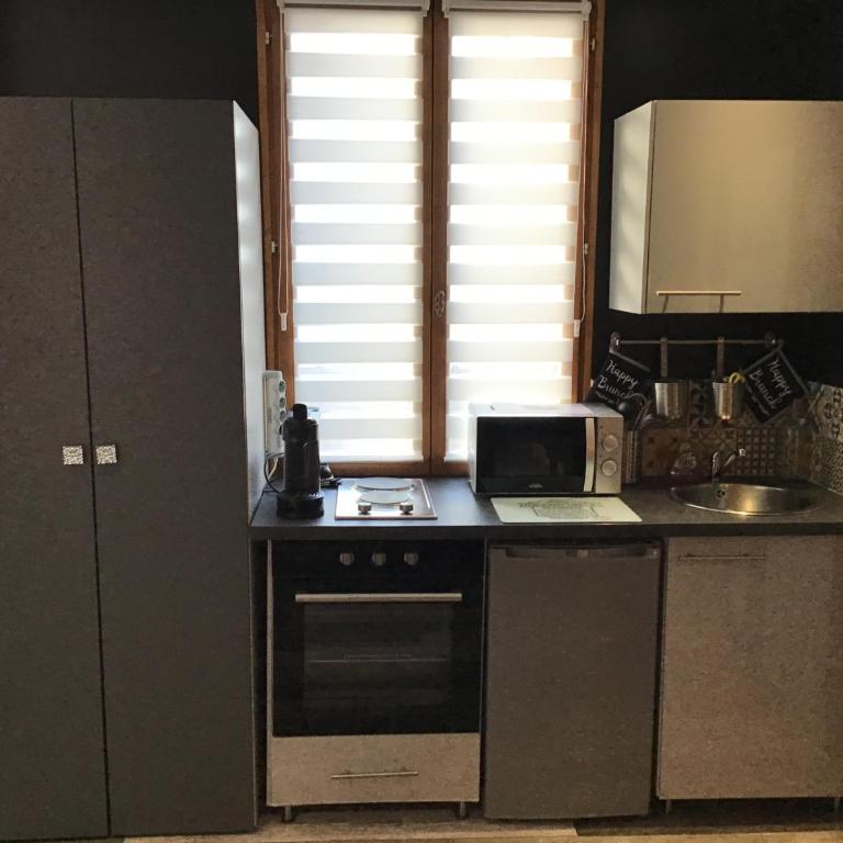 Appartement Cinéma vidéo-projecteur et garage - Appartement avec Douche - 13