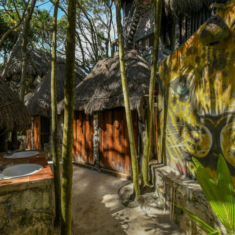 Diamante K - Inside Tulum National Park - Economic Shared Bathroom Bungalow - 5