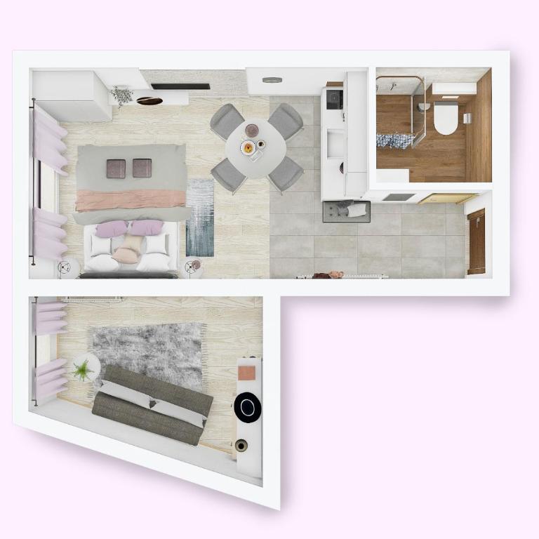 Apartment Mali Princ S18 Milmari resort - One-Bedroom Apartment - 14
