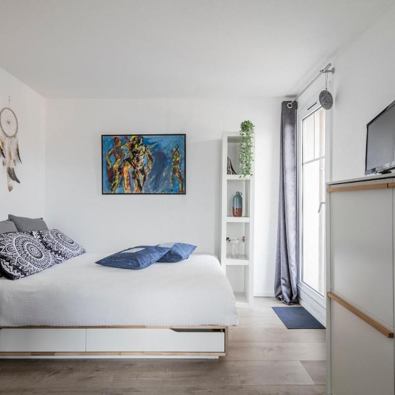 Studios avec parking, clim, balcon, proche tram - Monolocale con Vista Montagna - 7