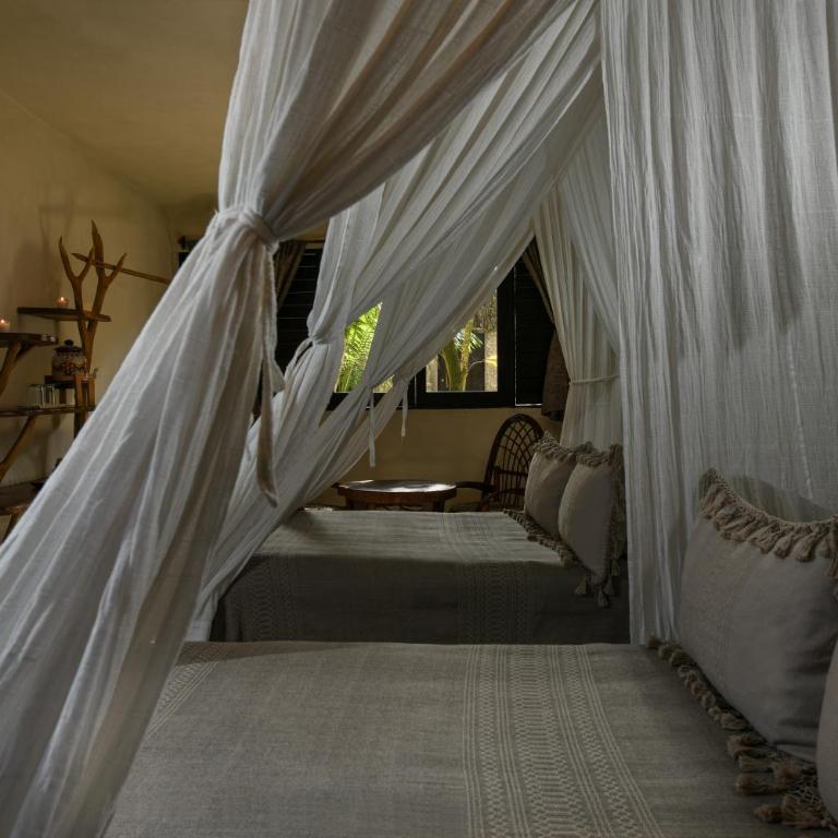 Diamante K - Inside Tulum National Park - Garden View 2 Full Beds Bungalow - 3