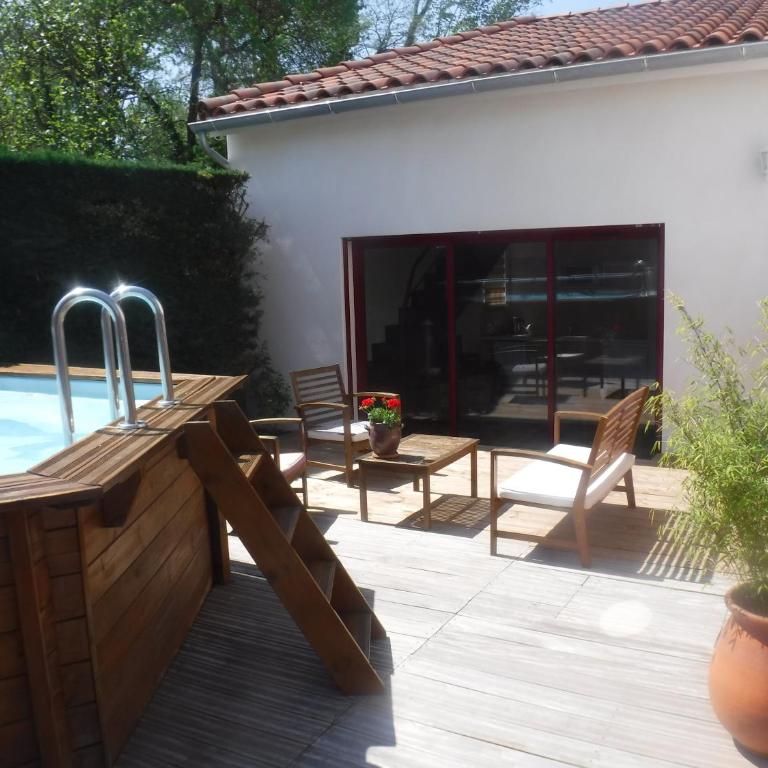 La Maisonnette de l'échappée verte. - Haus mit 1 Schlafzimmer - 1