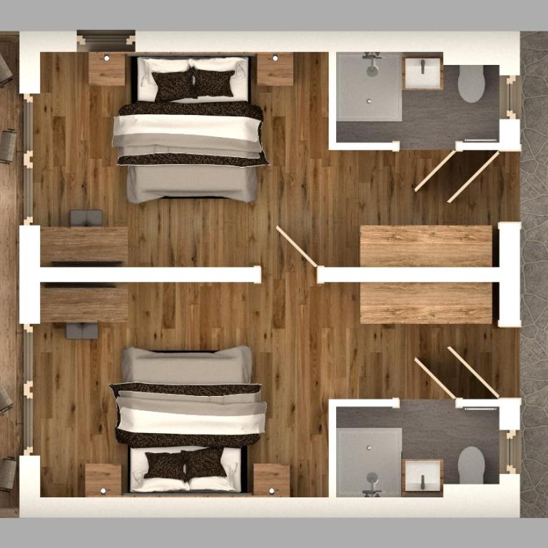 Reitlehenalm - Familienzimmer mit Balkon - 3