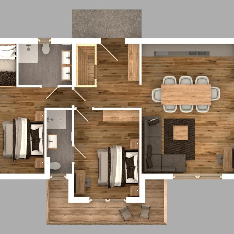 Reitlehenalm - Apartment mit 2 Schlafzimmern - 7