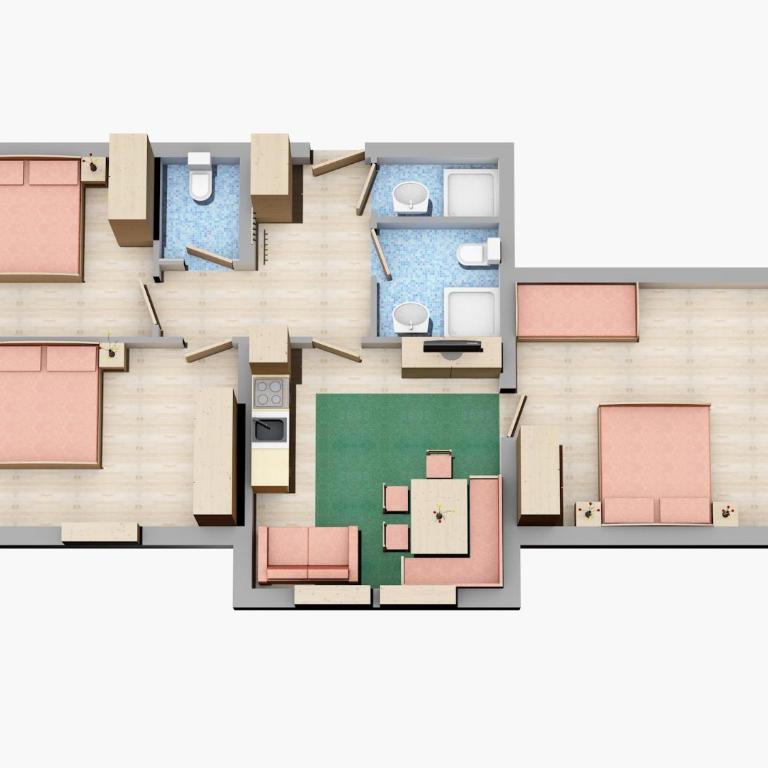 Urlaubsland Sonnfeld - Apartment mit 3 Schlafzimmern - 8