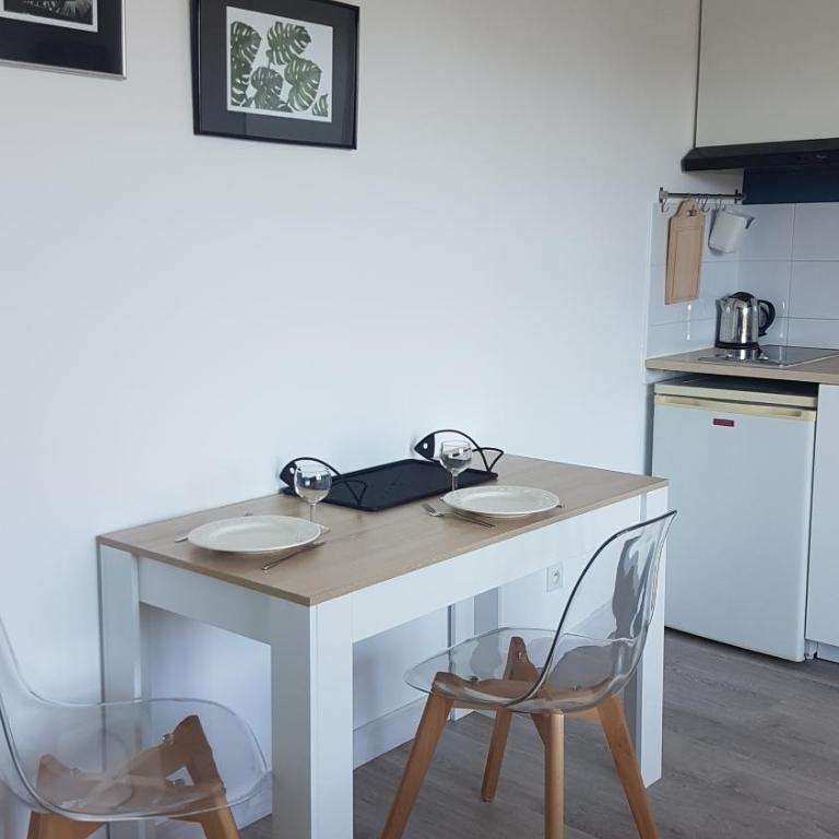 LE VINCI Studio tout confort proche centre ville avec terrasse et parking - Apartment mit 1 Schlafzimmer - 11