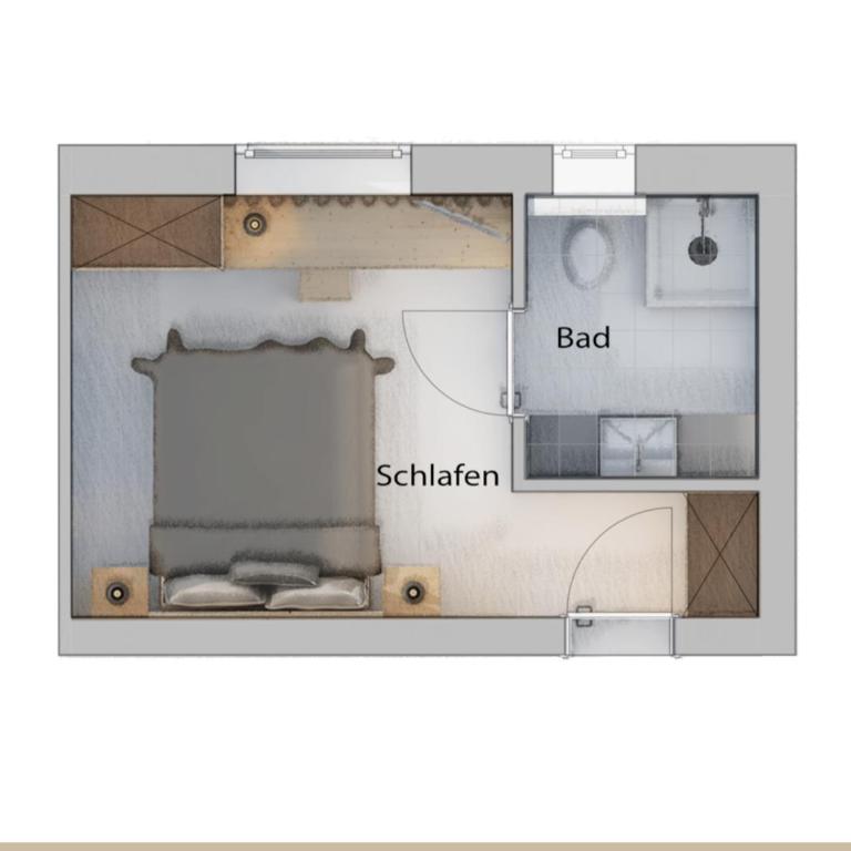 Haus Verwall - Doppelzimmer - 1