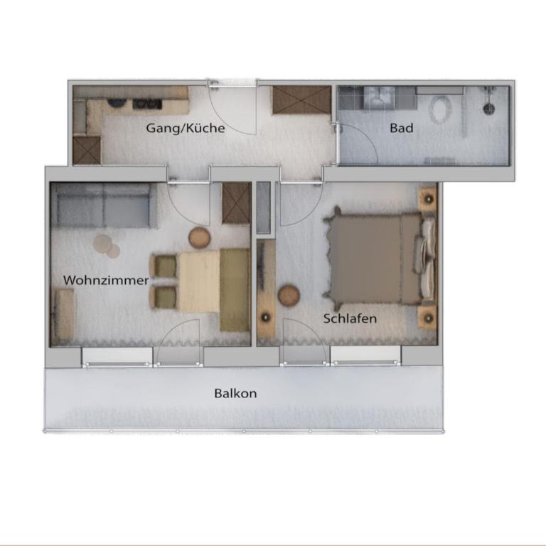 Haus Verwall - Apartment mit Balkon - 5
