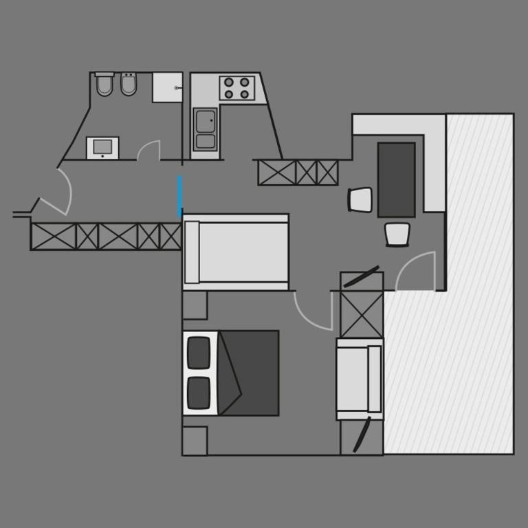 Apartments & Garnì Pre Da Nai - Apartamento con terraza - 7