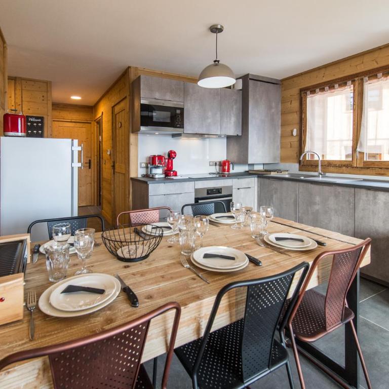 ODYSSEE B101 - Appartement traversant sur les pistes - Appartement avec Vue sur la Montagne - 10