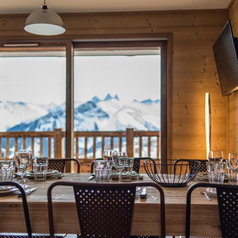 ODYSSEE B101 - Appartement traversant sur les pistes - Appartement avec Vue sur la Montagne - 7