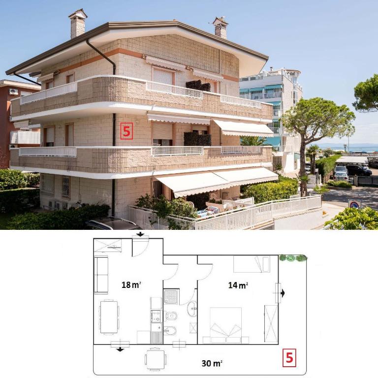 Appartamenti Lignano Sabbiadoro - Villa Ammiraglia - Appartamento con Terrazza - 6