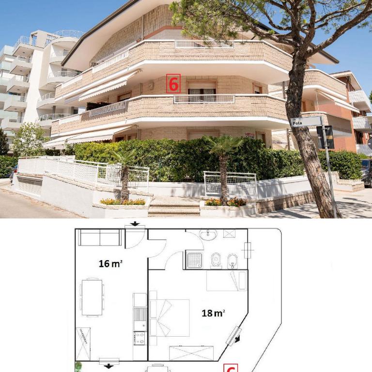 Appartamenti Lignano Sabbiadoro - Villa Ammiraglia - Appartamento con Vista Mare - 10