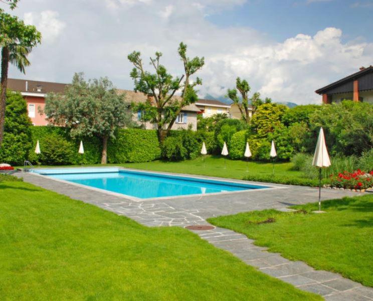 Ferienwohnung mit Garten und Pool in Ascona - Appartamento su 2 Livelli - 31