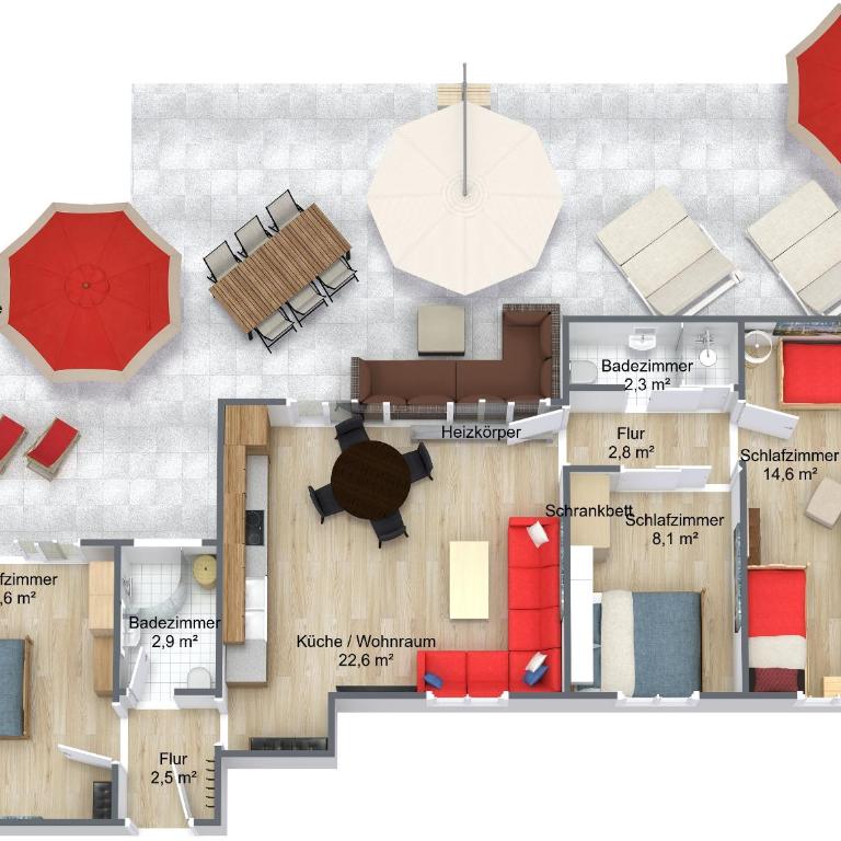 Haus Erli - Appartamento con 3 Camere da Letto - 4