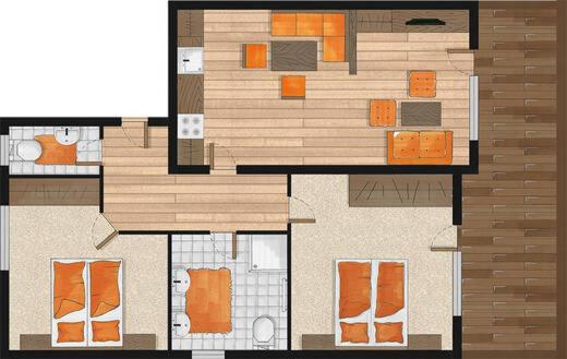 Haus Vogelweide - Appartement 2 Chambres - 2