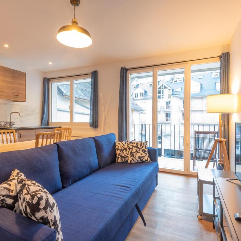 Appartement Terrasse - Télécabine 2min - Thermes 4min - Tout équipé - Appartement 1 Chambre - 12