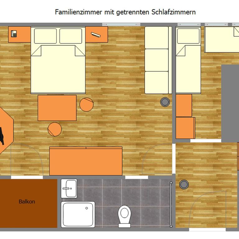 Apart Tuxertal - Familienzimmer - 1