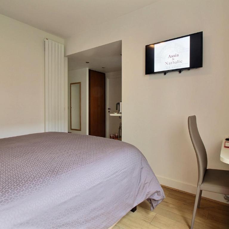 Assia & Nathalie - Luxury B&B MARAIS - Chambre Lit Queen-Size - 12
