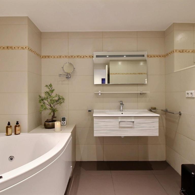 Assia & Nathalie - Luxury B&B MARAIS - Chambre Lit Queen-Size avec Baignoire Spa - 5