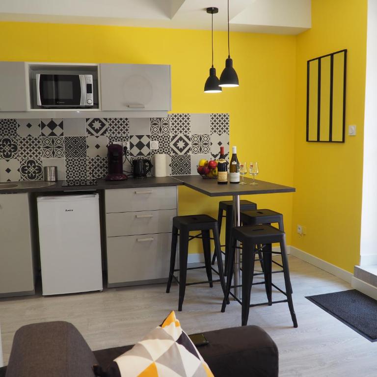 Le Millotet - Agréable studio à 2 mn Dijon Gare - Appartement 1 Chambre - 4