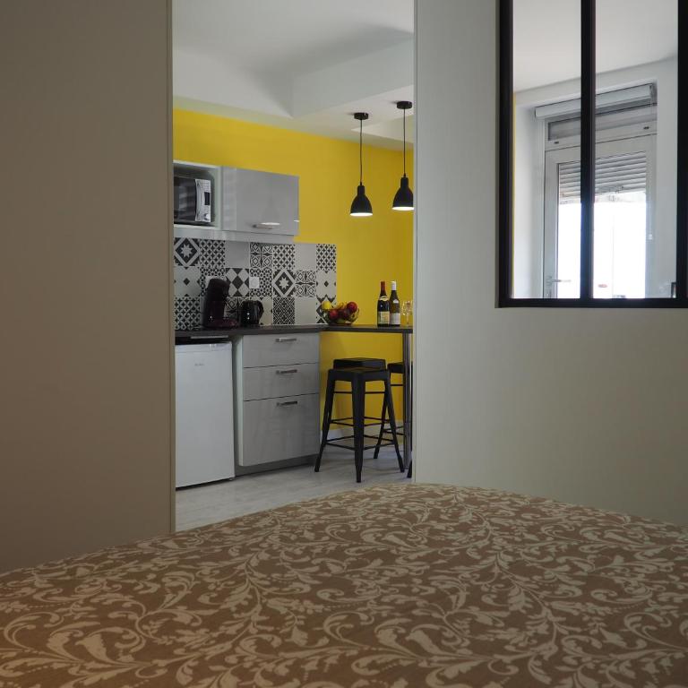 Le Millotet - Agréable studio à 2 mn Dijon Gare - Appartement 1 Chambre - 16