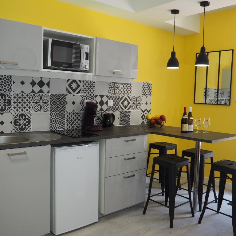 Le Millotet - Agréable studio à 2 mn Dijon Gare - Appartement 1 Chambre - 20