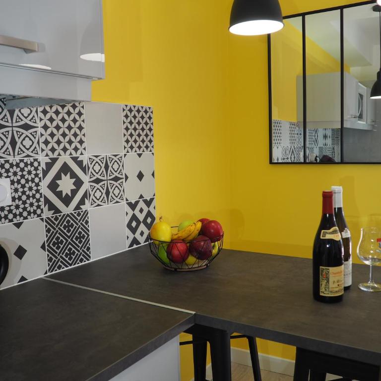 Le Millotet - Agréable studio à 2 mn Dijon Gare - Appartement 1 Chambre - 30
