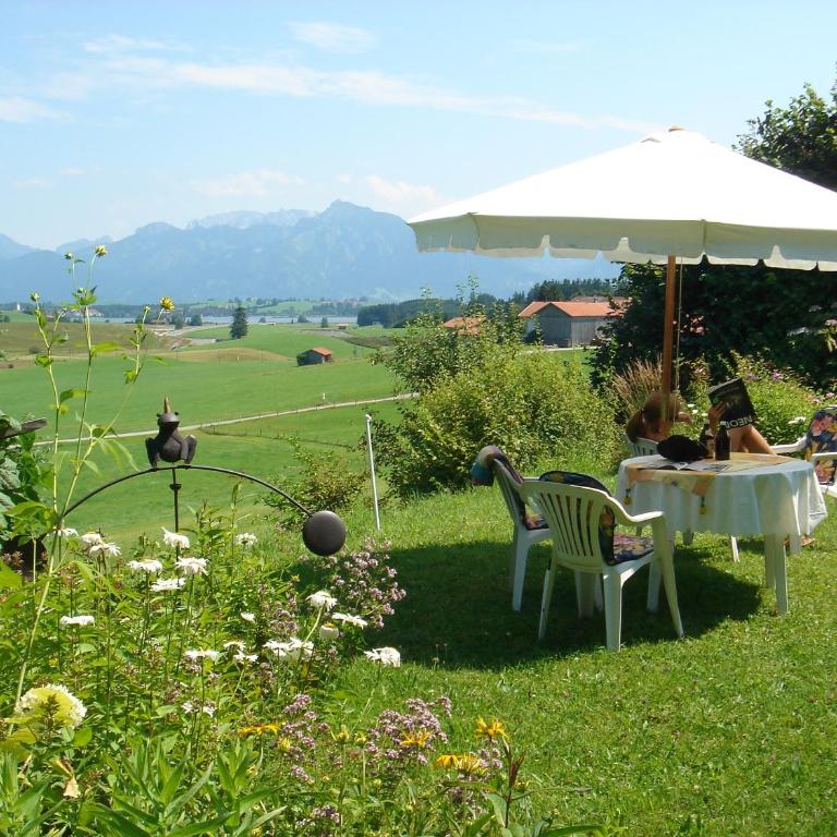 Haus Hopfenseeblick - Apartment mit Blick auf die Berge - 9