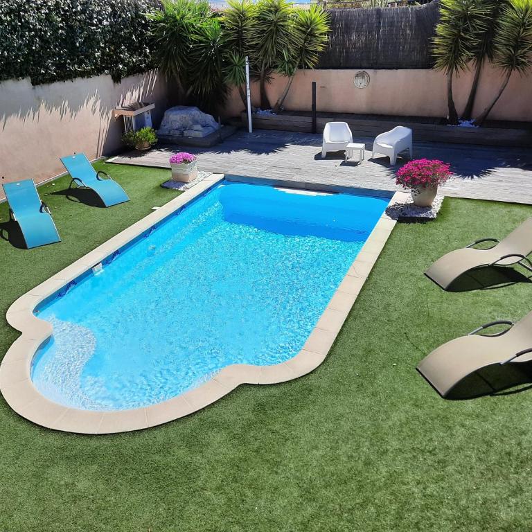 Villa Madysan climatisée St Aygulf, piscine privée, proche de la mer - Villa with Private Pool - 14