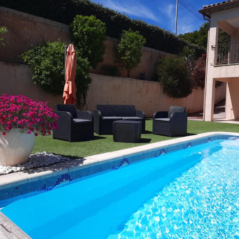 Villa Madysan climatisée St Aygulf, piscine privée, proche de la mer - Villa with Private Pool - 21