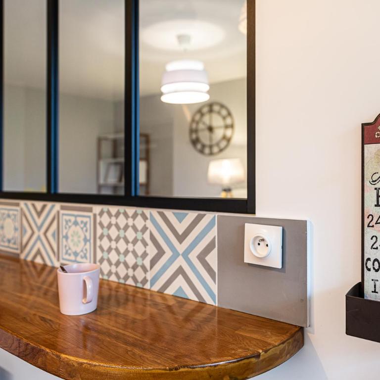 Le petit Barclay - Appartement privé de 45 m2 - 2 a 4 personnes - Parking gratuit - Appartement 1 Chambre - 8