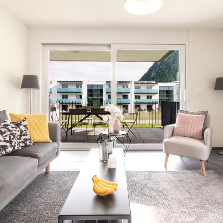 Modern 2 bedrooms apartment at Le Bouveret. Self-checkin. - Apartamento de 2 dormitorios - 2