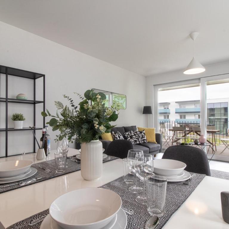 Modern 2 bedrooms apartment at Le Bouveret. Self-checkin. - Apartamento de 2 dormitorios - 9