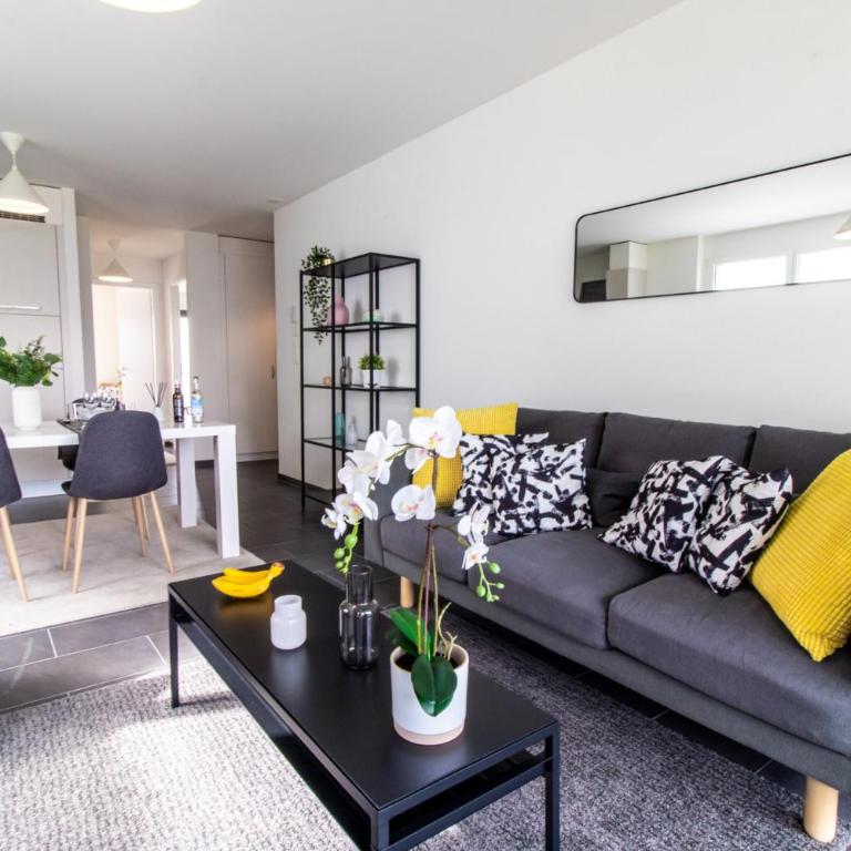 Modern 2 bedrooms apartment at Le Bouveret. Self-checkin. - Apartamento de 2 dormitorios - 1