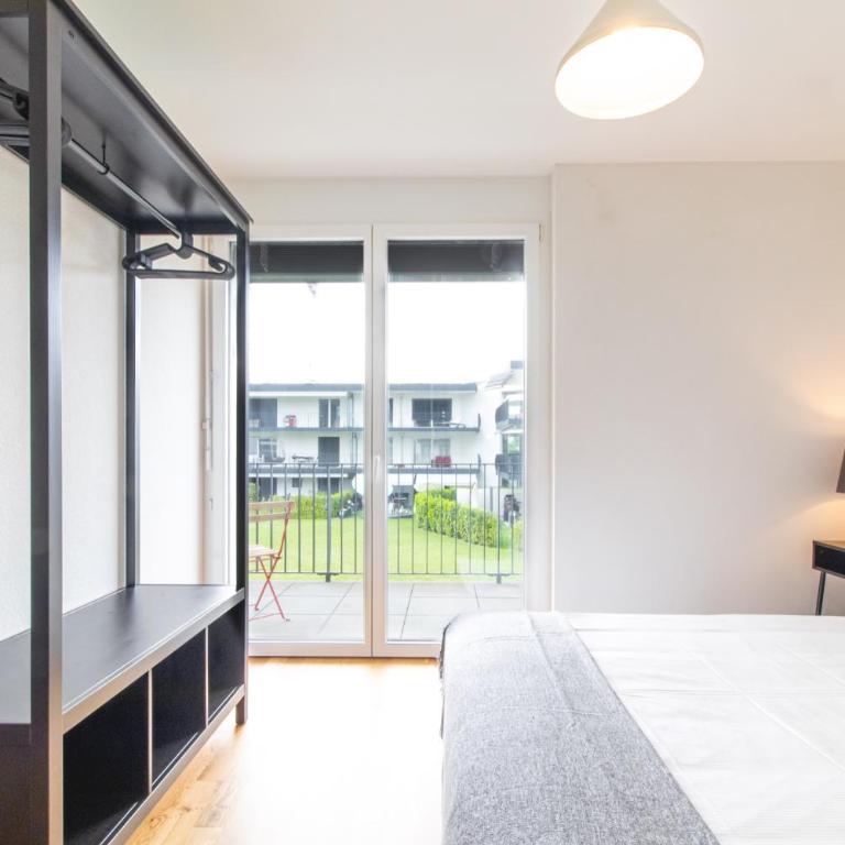 Modern 2 bedrooms apartment at Le Bouveret. Self-checkin. - Apartamento de 2 dormitorios - 24