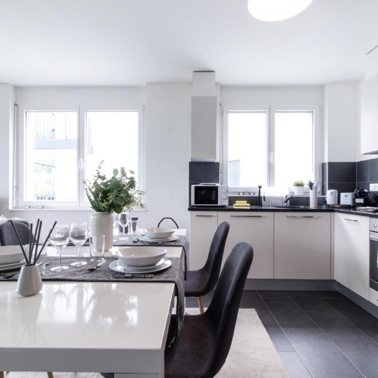 Modern 2 bedrooms apartment at Le Bouveret. Self-checkin. - Apartamento de 2 dormitorios - 13