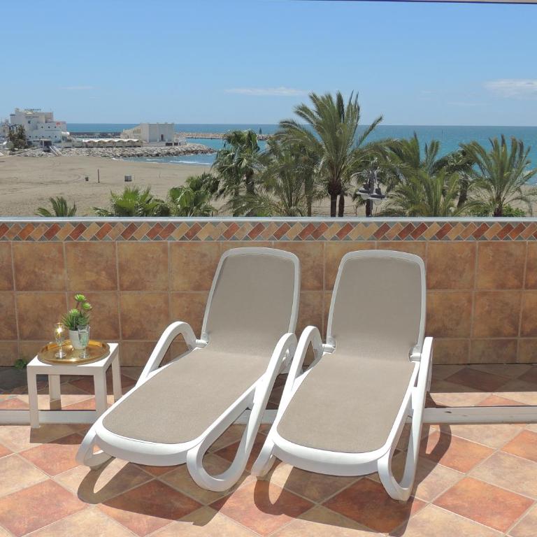 Ole Playa 6A, Beach Front - A pie de Playa, Sea Views - Vistas al Mar, Parking, Puerto Marina - Apartamento - 29
