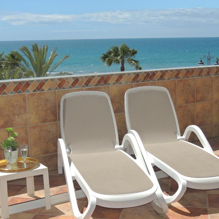 Ole Playa 6A, Beach Front - A pie de Playa, Sea Views - Vistas al Mar, Parking, Puerto Marina - Apartamento - 2