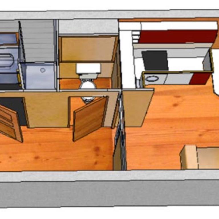 Parnasse 2-203 - Bel appartement sur les pistes de ski et dans le village, au calme - Estudio con balcón - 16