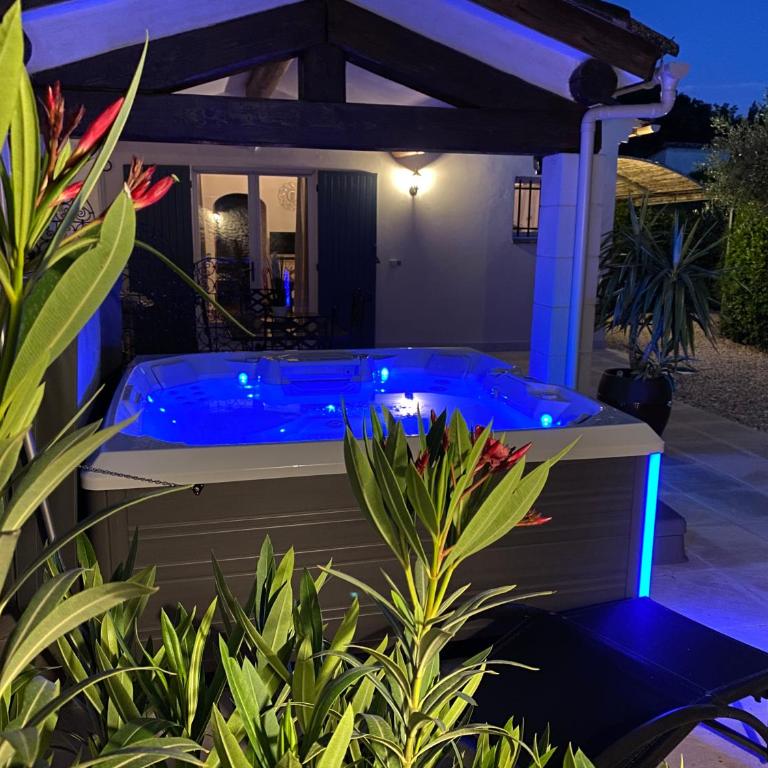 Mas Beau Soleil & Spa Cottages DeCharme avec Jacuzzi&Jardin Privés - Maison de Vacances - 13