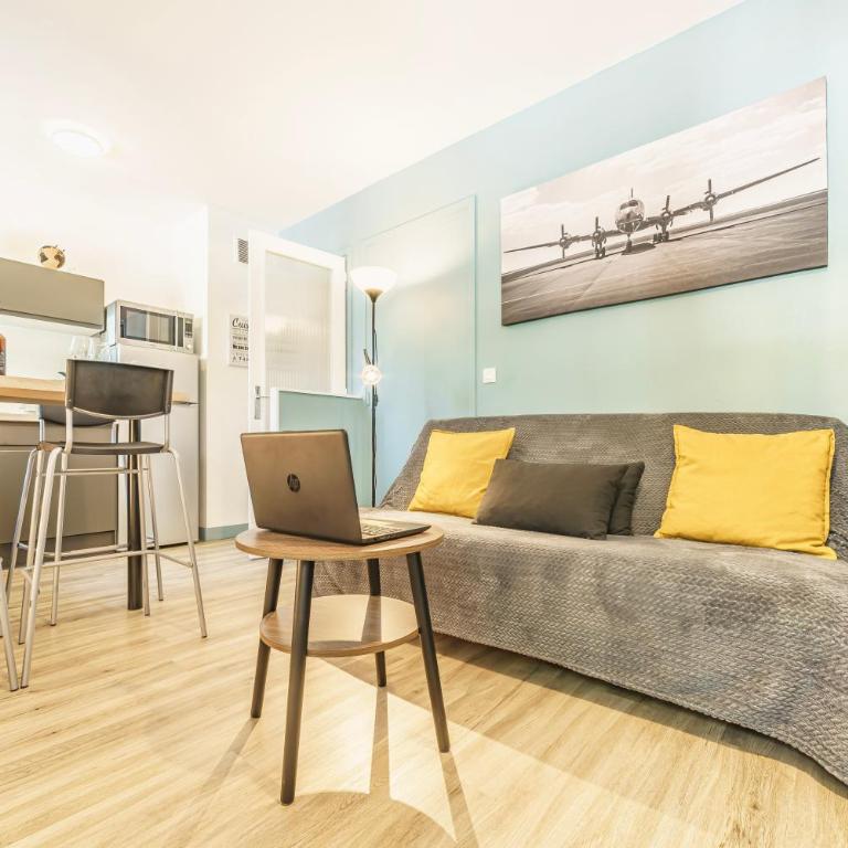 Cosy Studio 108 - Chambéry centre - Stationnement - Gare - One-Bedroom Apartment - 19