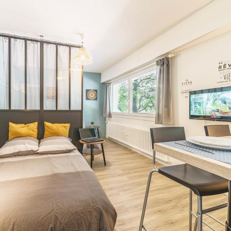 Cosy Studio 108 - Chambéry centre - Stationnement - Gare - One-Bedroom Apartment - 8