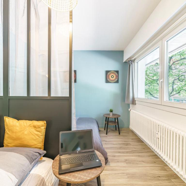 Cosy Studio 108 - Chambéry centre - Stationnement - Gare - One-Bedroom Apartment - 16