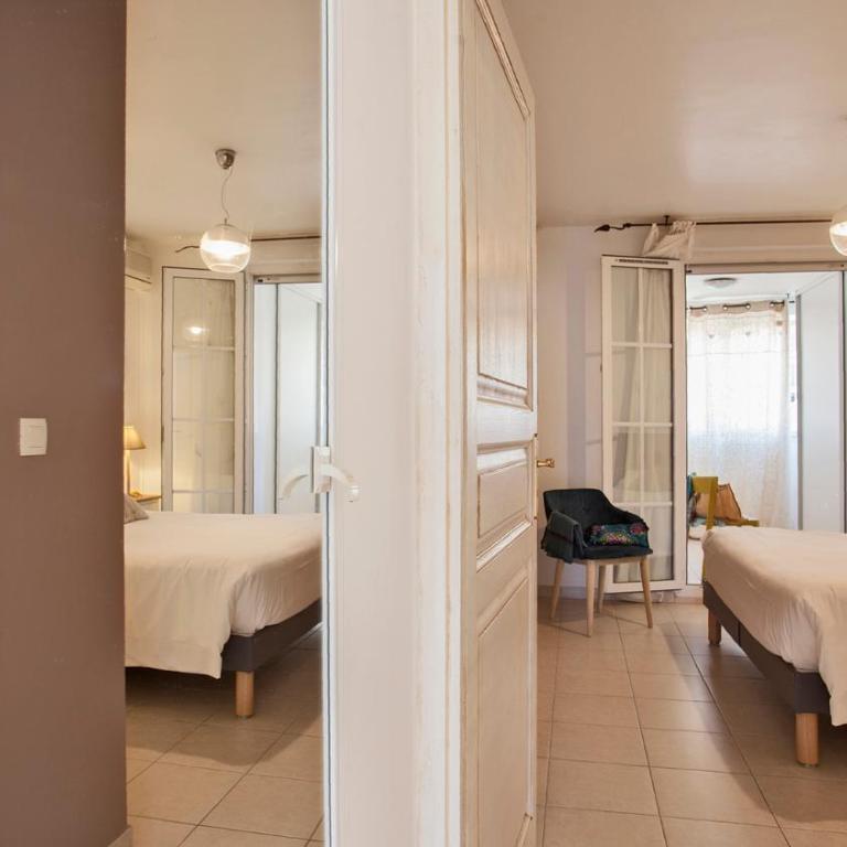 Mare appart avec jardin et bbq vue mer et montagne plage et port à 2 pas - Appartement - 25